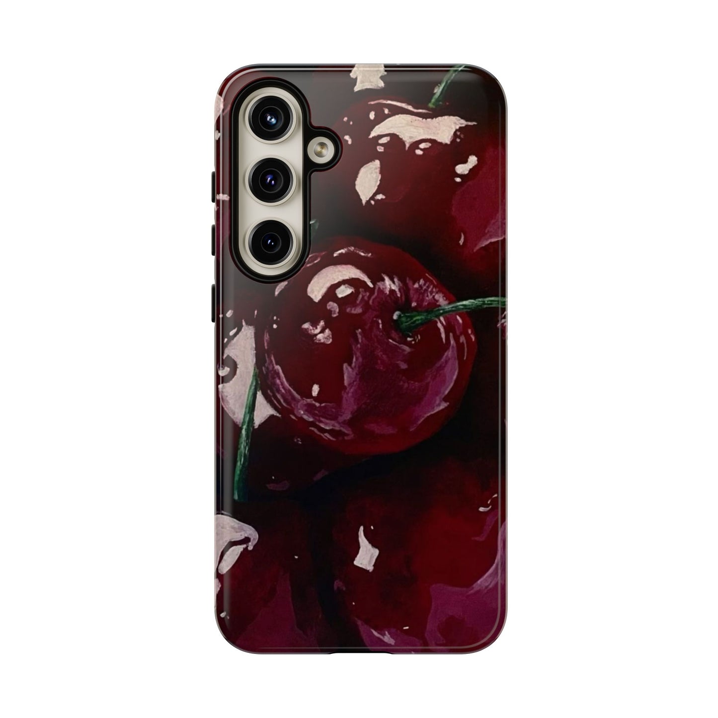 Cherry Painting iPhone Case