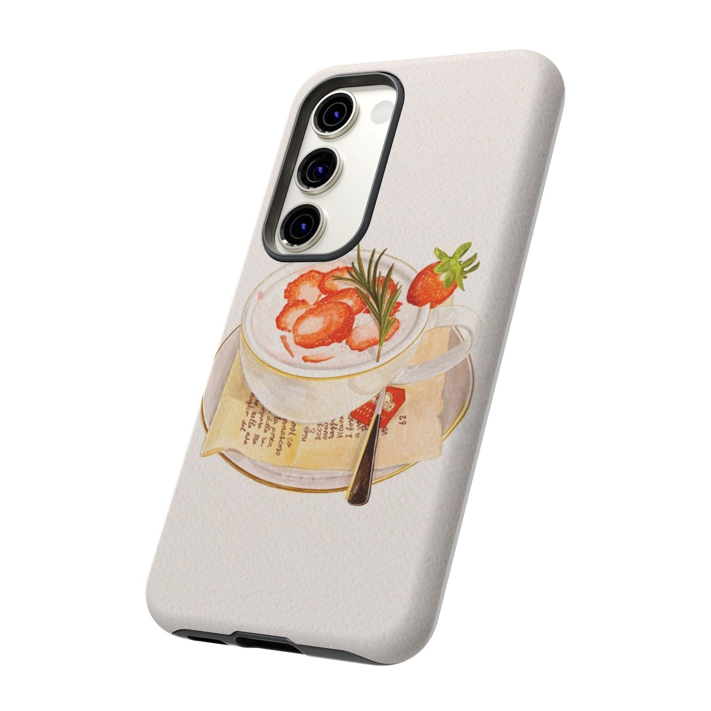 Strawberry Cream iPhone Case