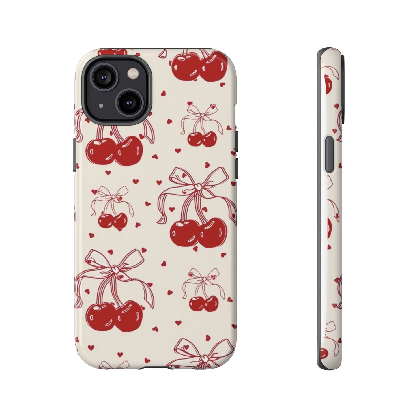 Cherry Bows iPhone Case