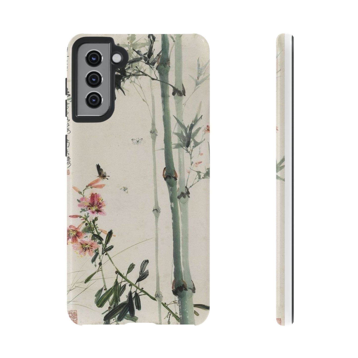 Bamboo Painting iPhone Case