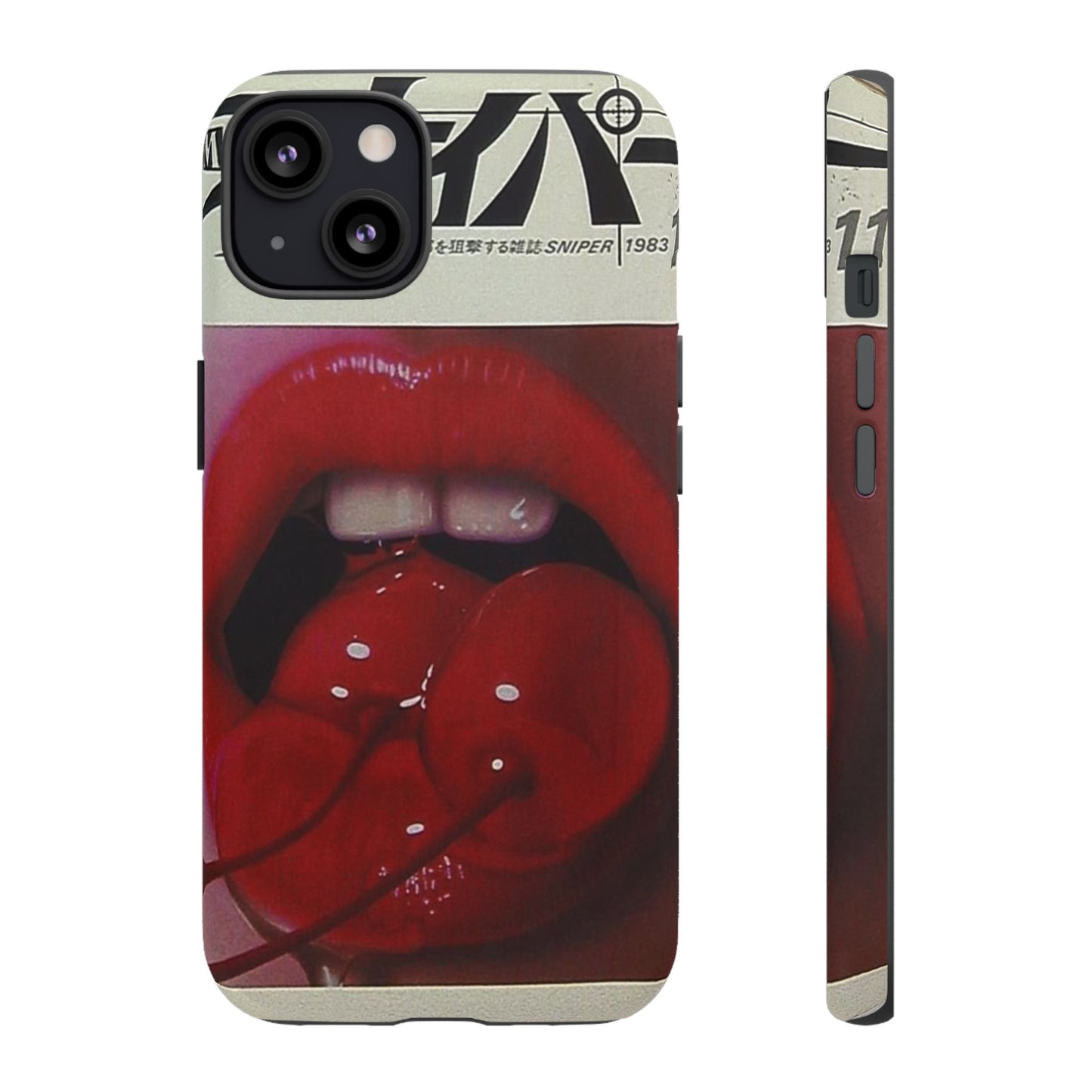 Cherry Lips iPhone Case