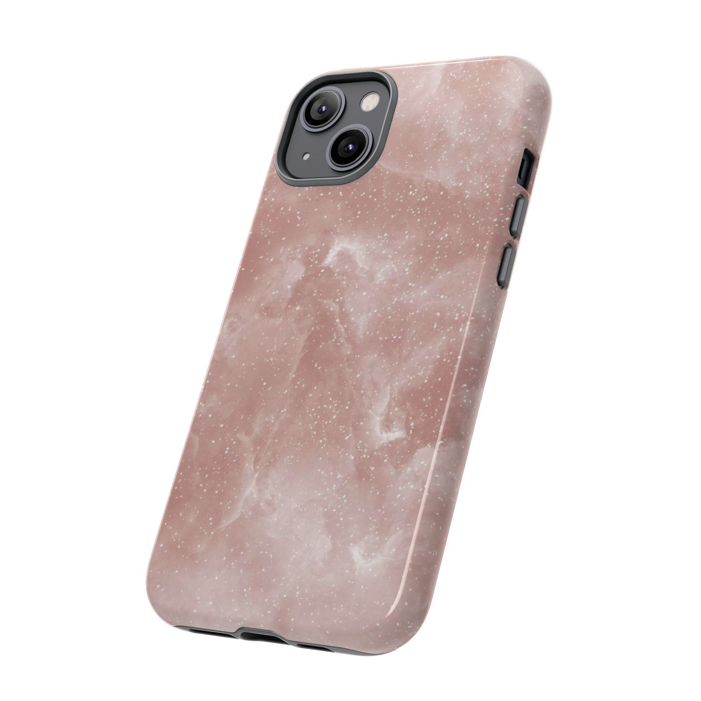 Rose Quartz Glitter iPhone Case