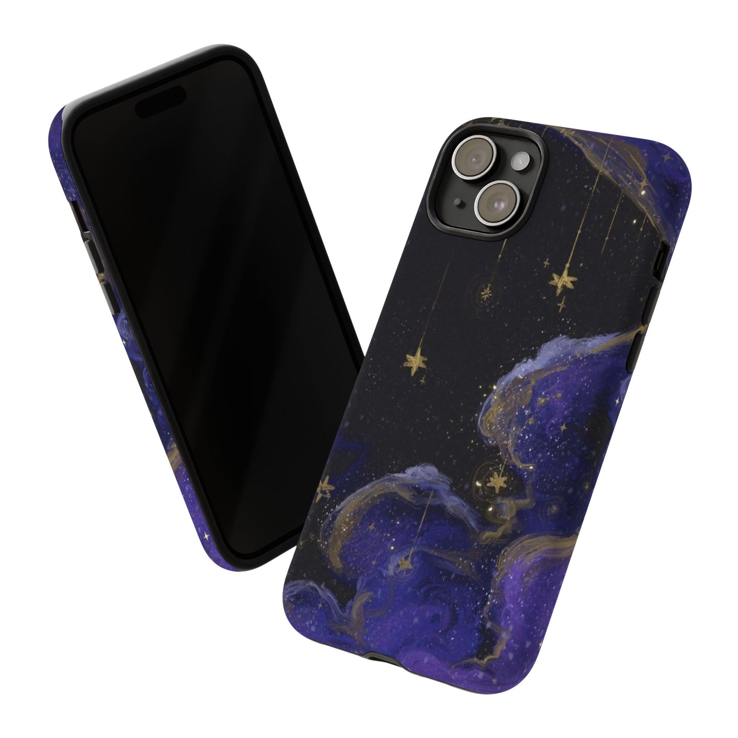 Cloudy Stars iPhone Case