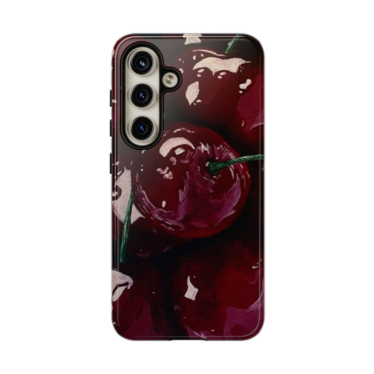 Cherry Painting iPhone Case