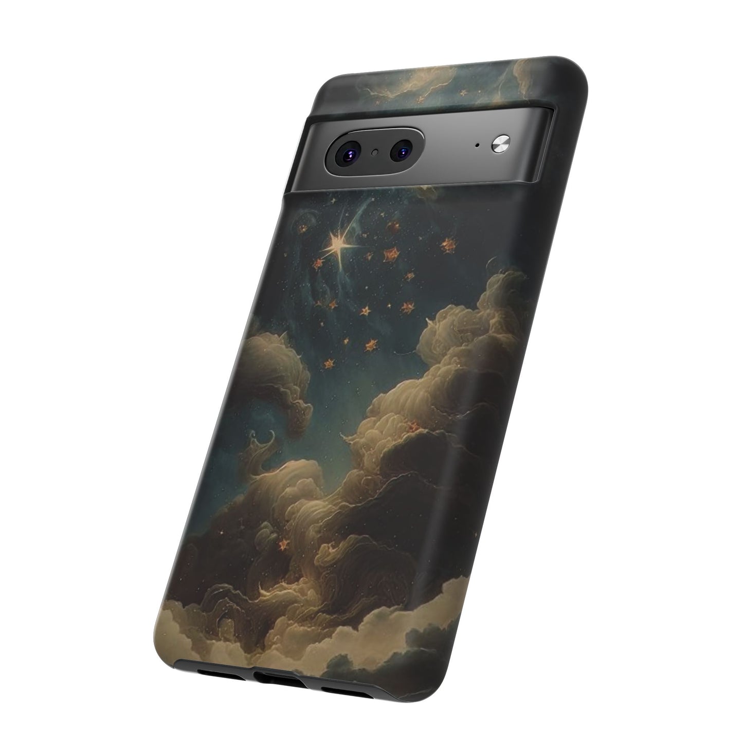 Cloudy Stars iPhone Case