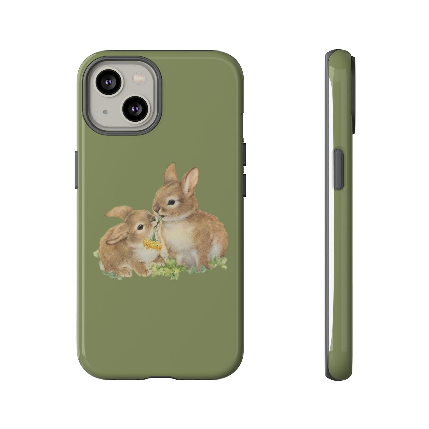 Olive Bunnies Phone Cases