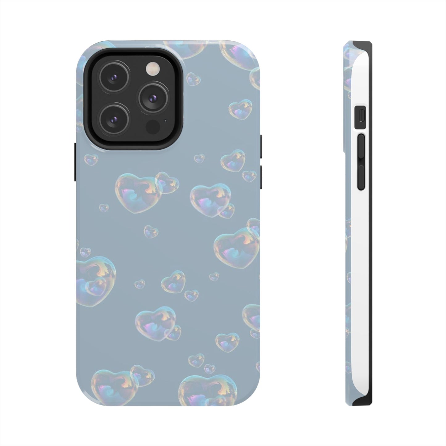 Heart Bubbles iPhone Case