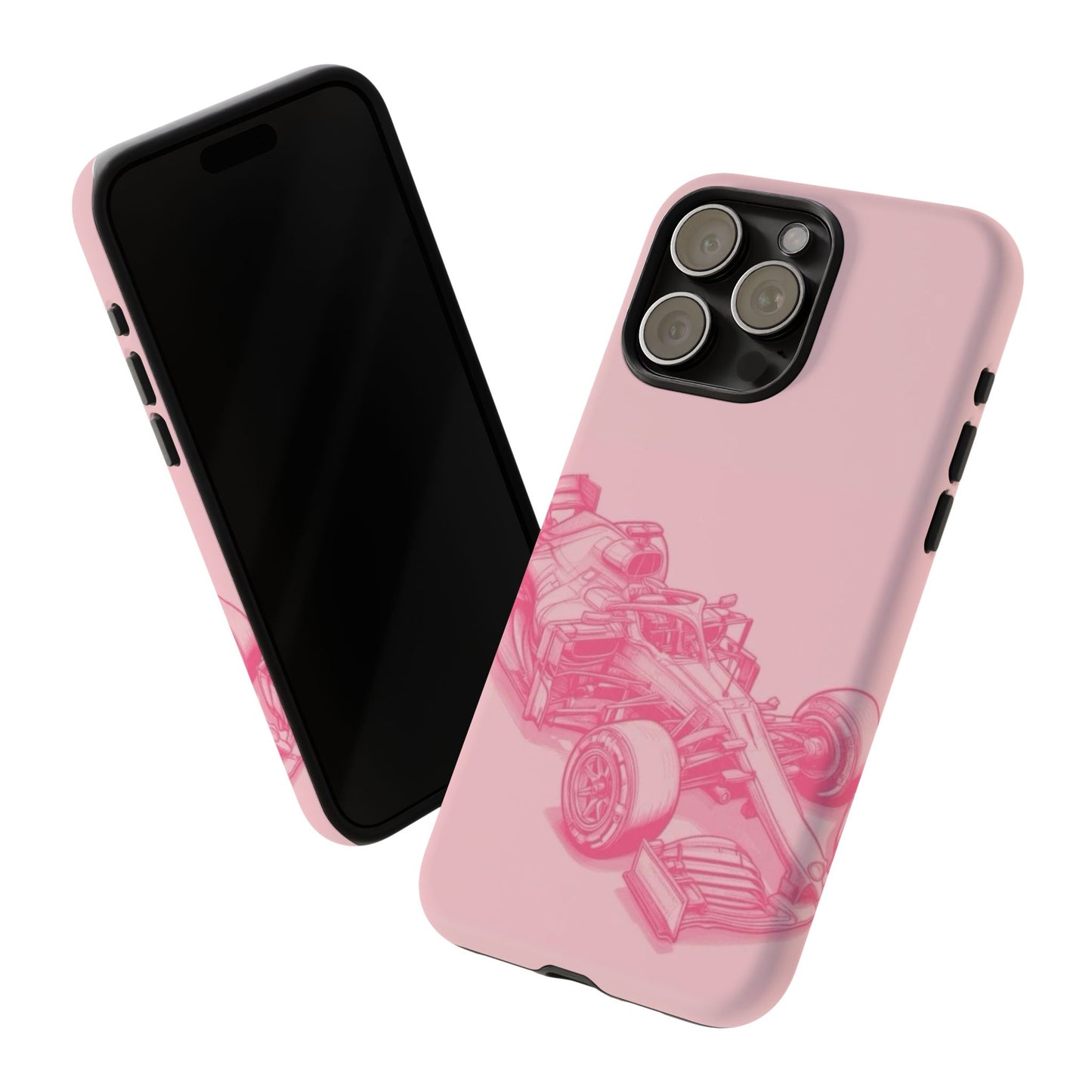 Pink Racecar iPhone Case