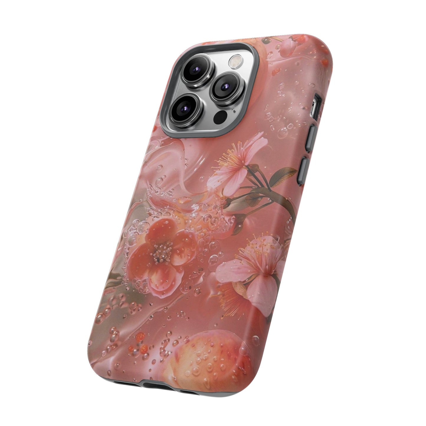 Peach Lily  iPhone Case