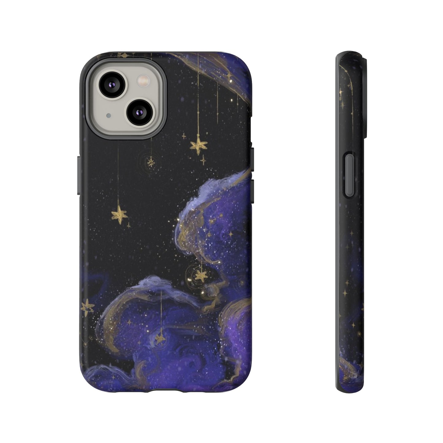 Cloudy Stars iPhone Case