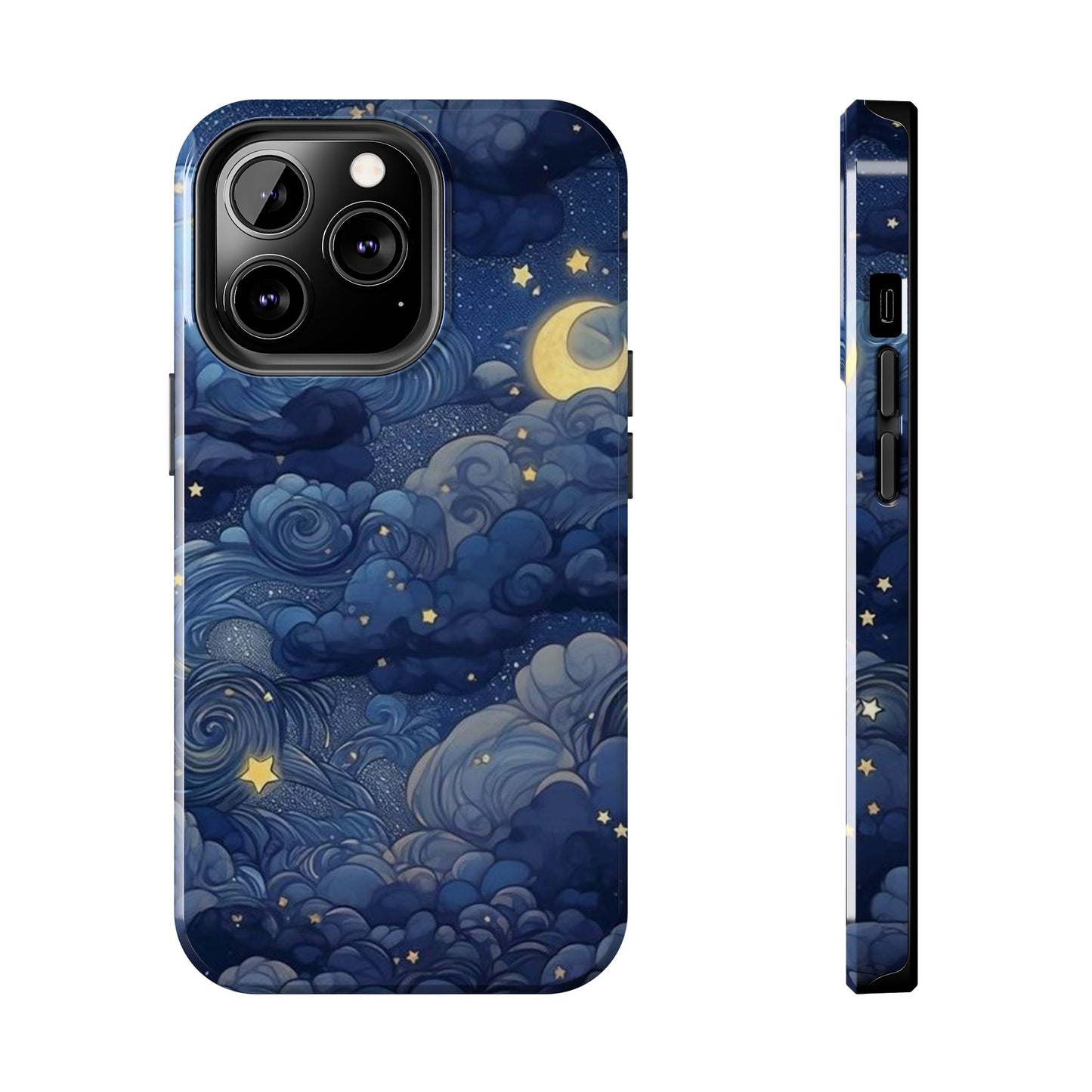 Moonlit Clouds iPhone Case