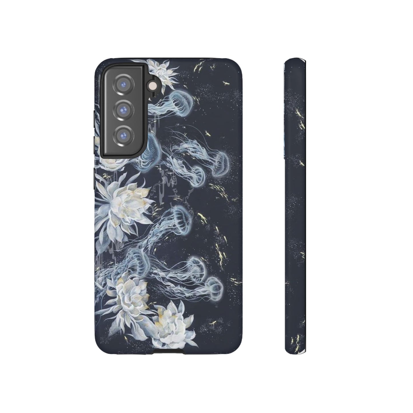 Jellyfish & Lily iPhone Case