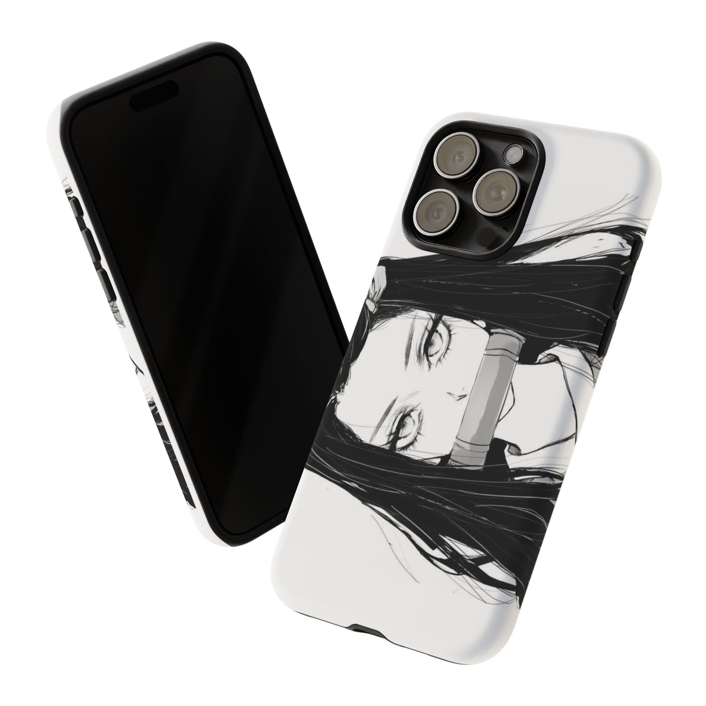 White Nezuko Kamado Clipart Phone Case