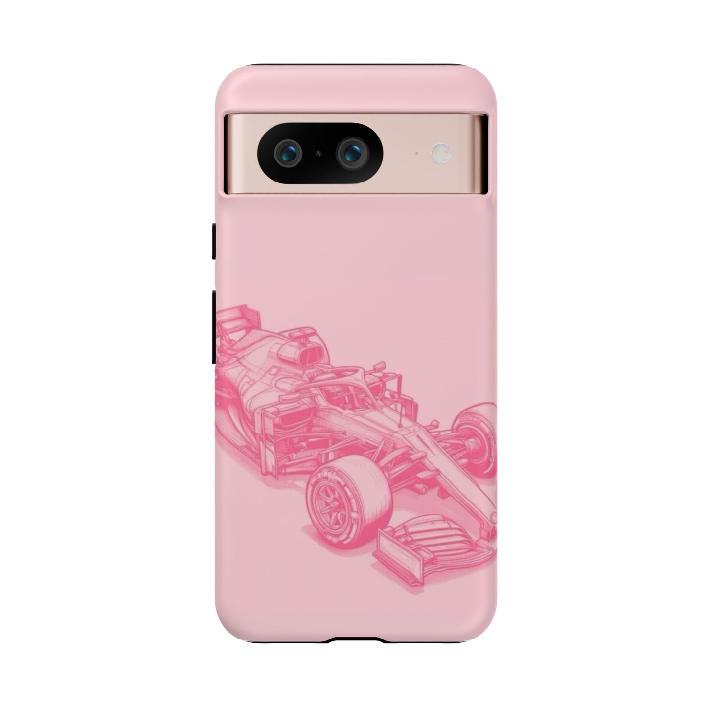 Pink Racecar iPhone Case