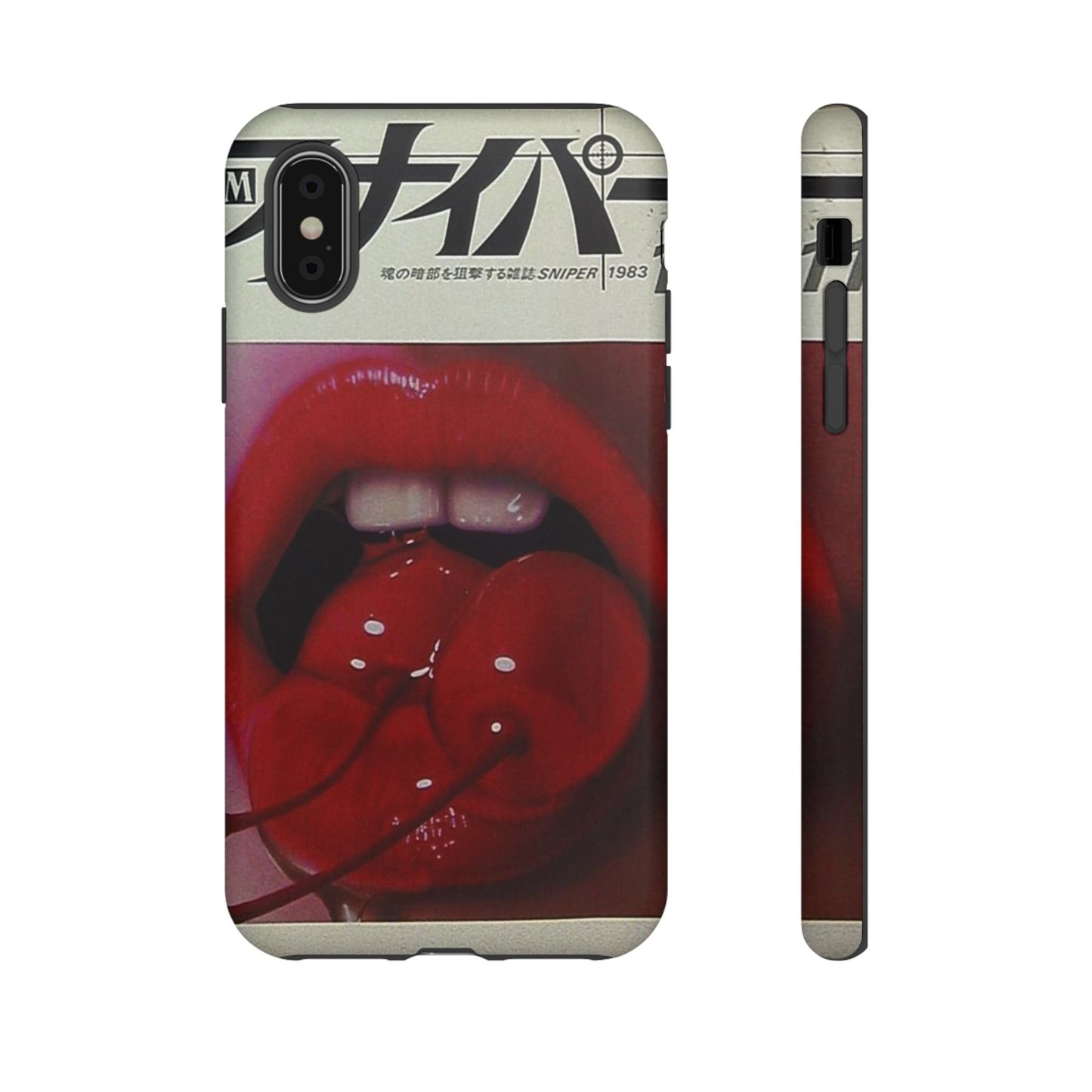 Cherry Lips iPhone Case