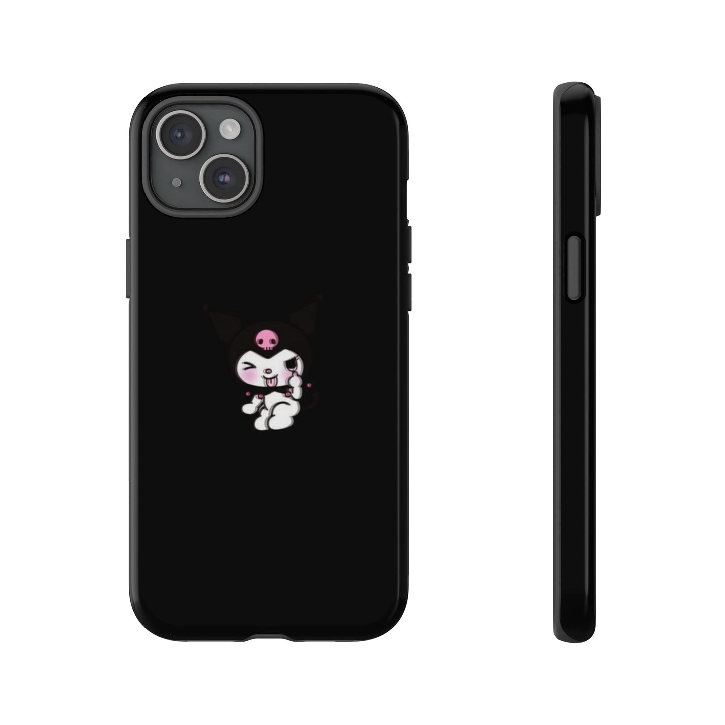 Black Kuromi Shadow Phone Case