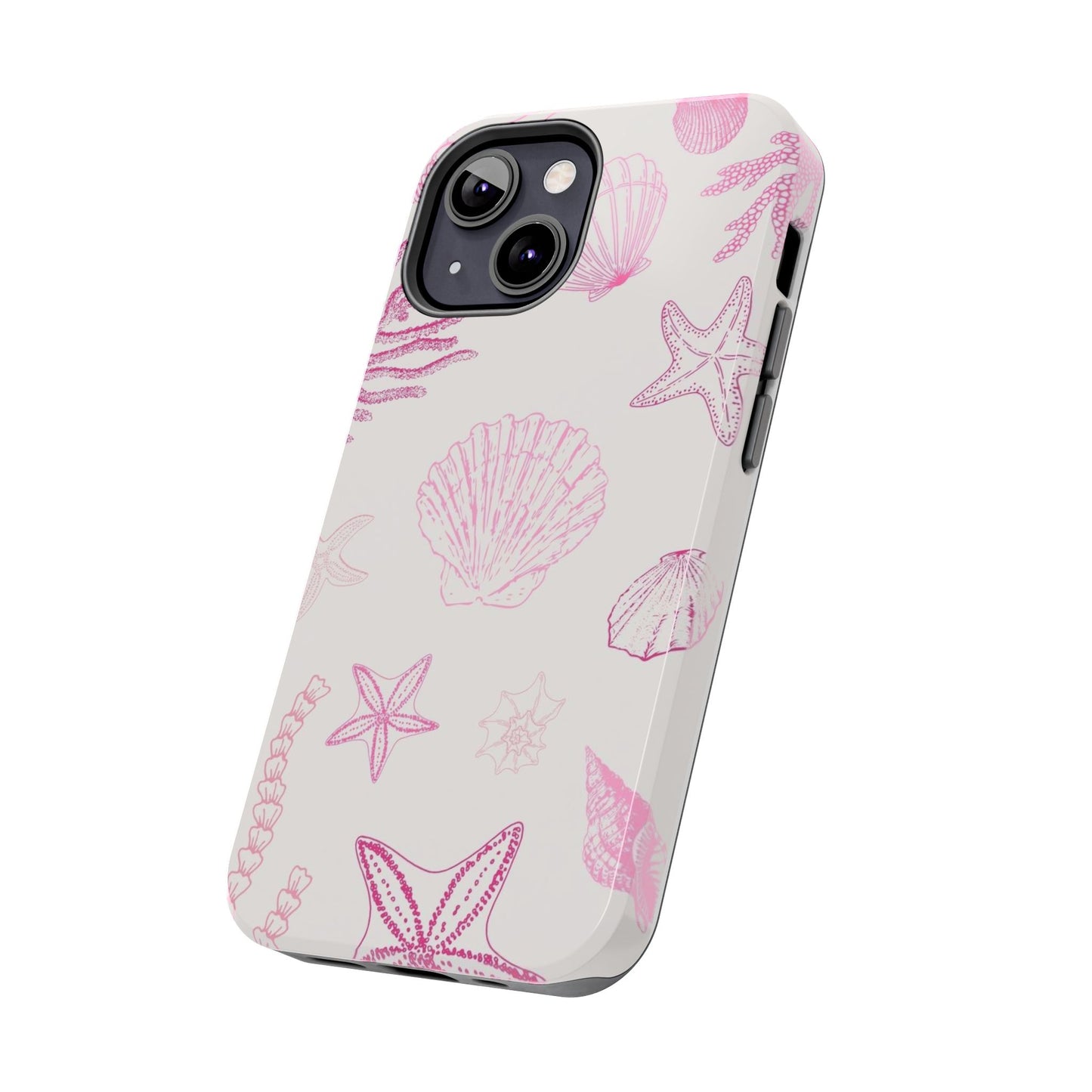 Pink Coastal Summer iPhone Case