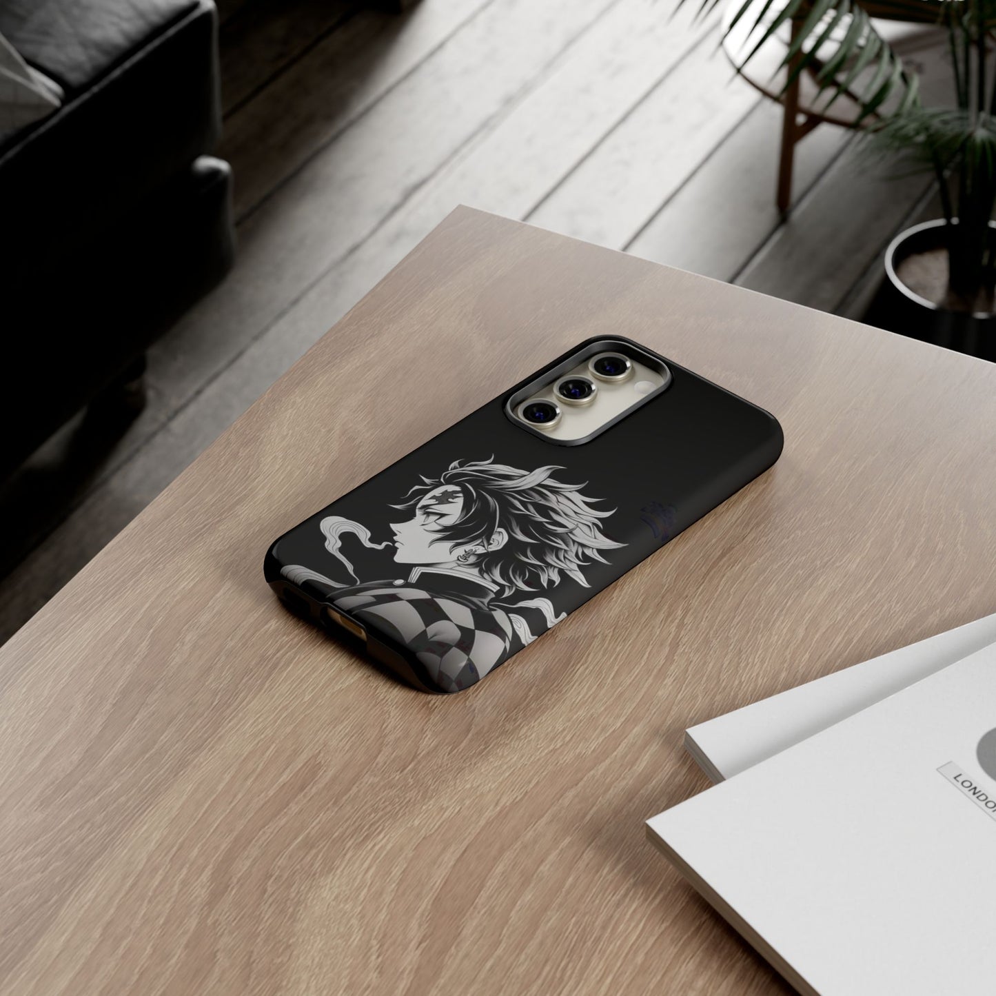 Black Kamado Tanjiro Phone Case