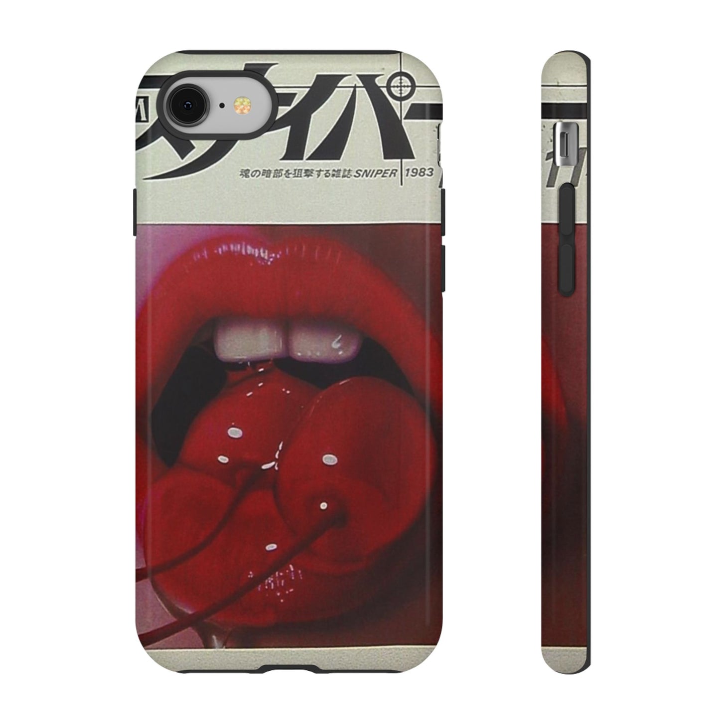 Cherry Lips iPhone Case