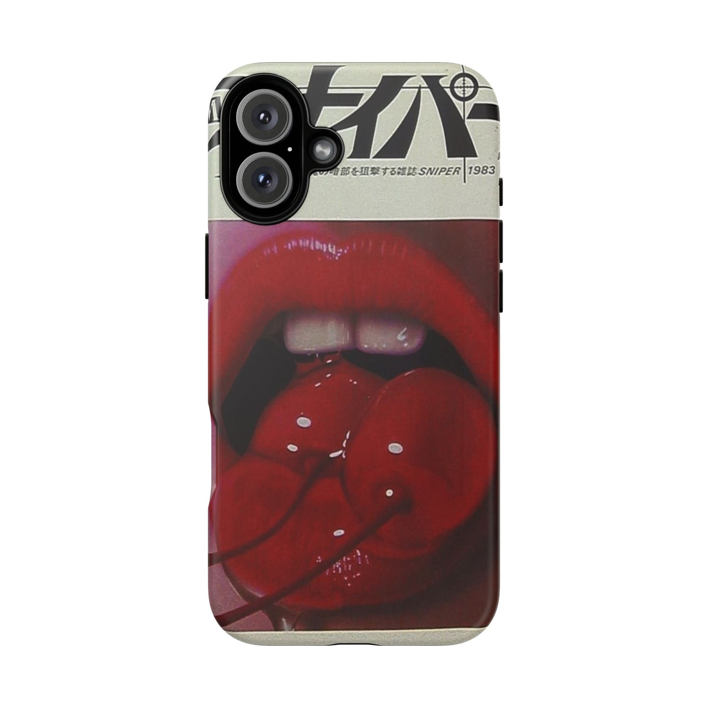 Cherry Lips iPhone Case