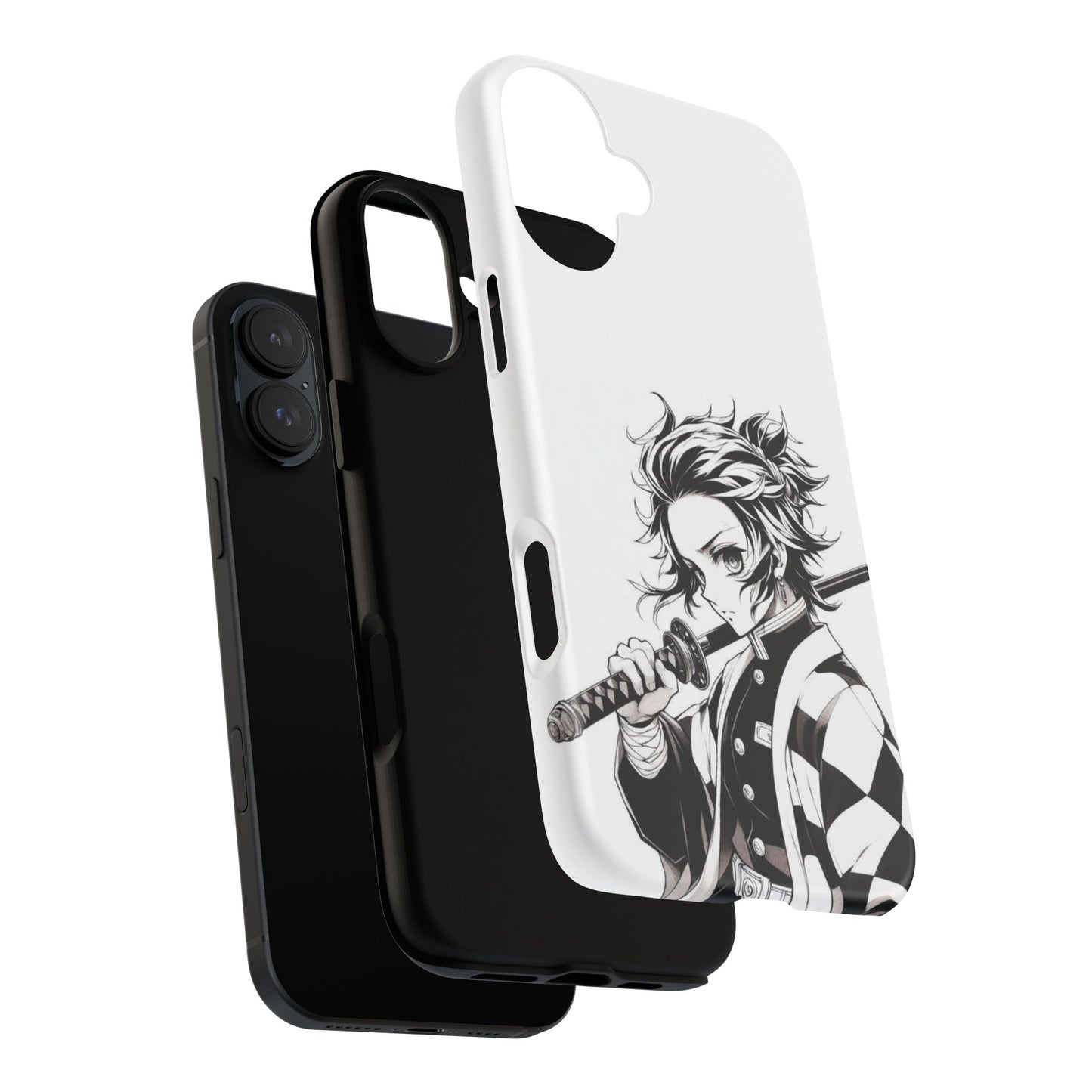 White Kamado Tanjiro Phone Case