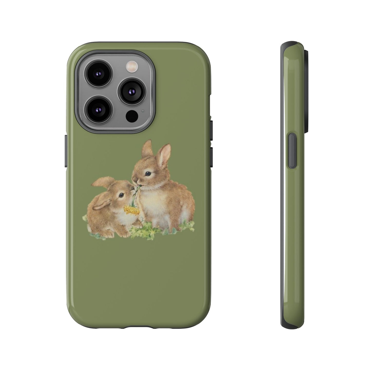 Olive Bunnies Phone Cases