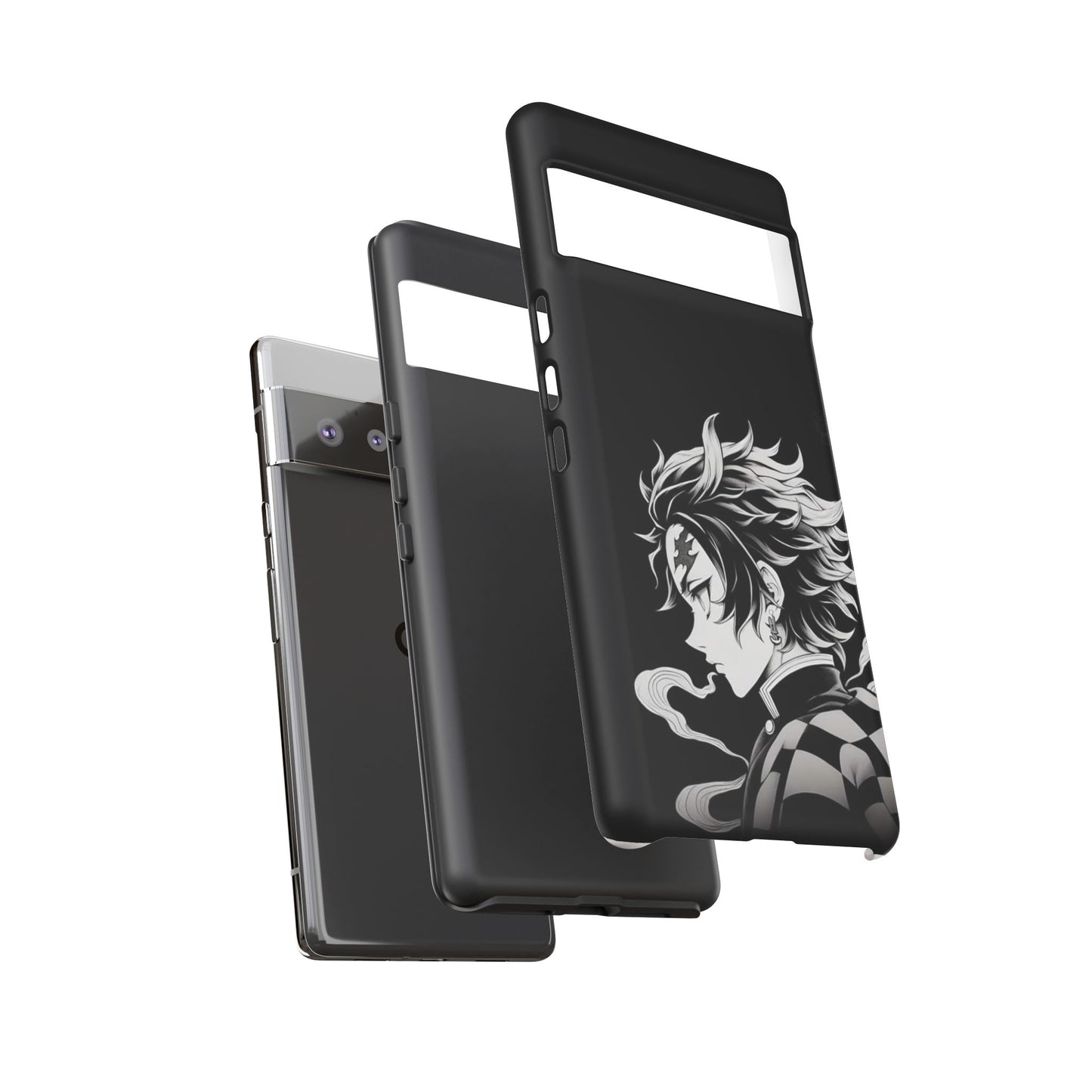 Black Kamado Tanjiro Phone Case