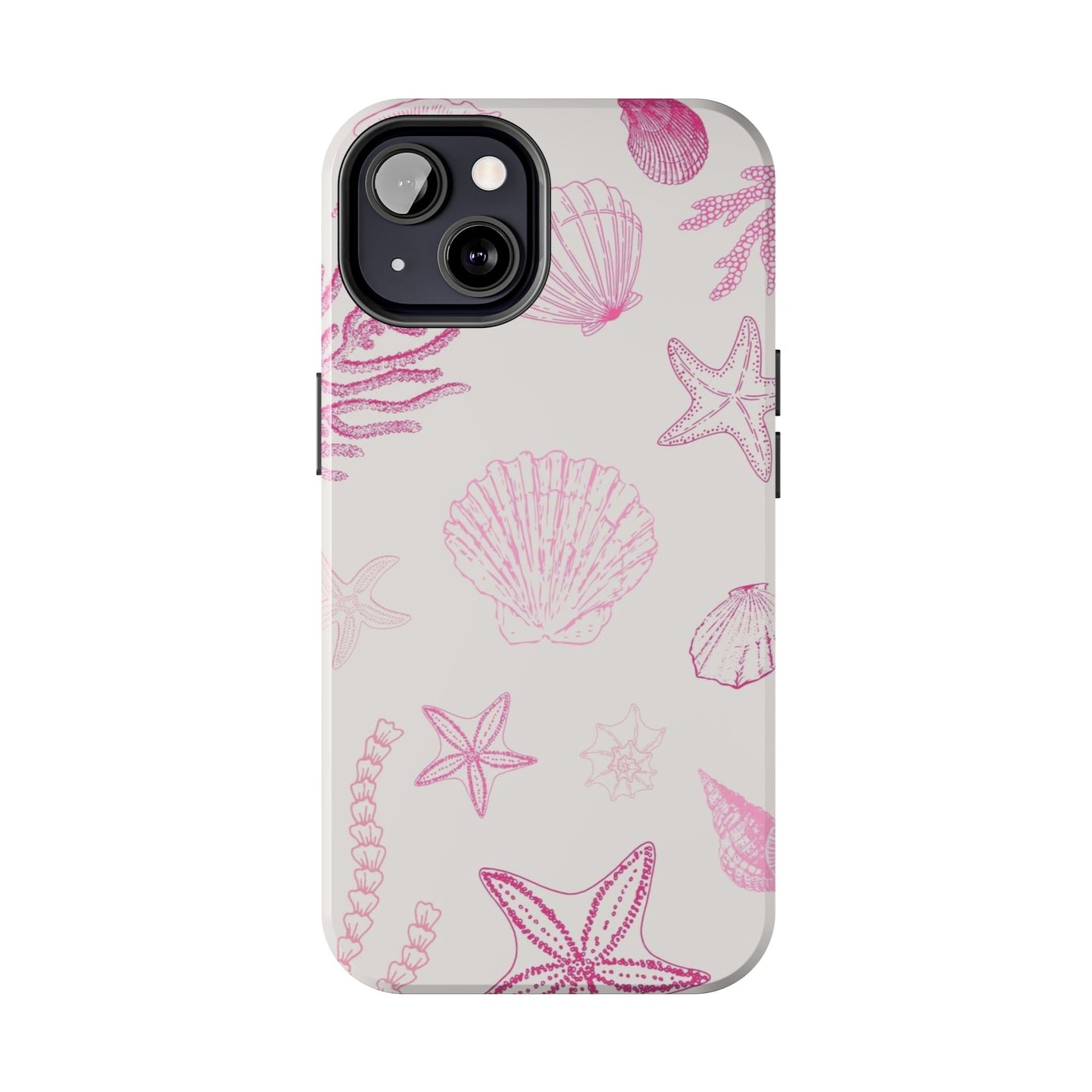 Pink Coastal Summer iPhone Case