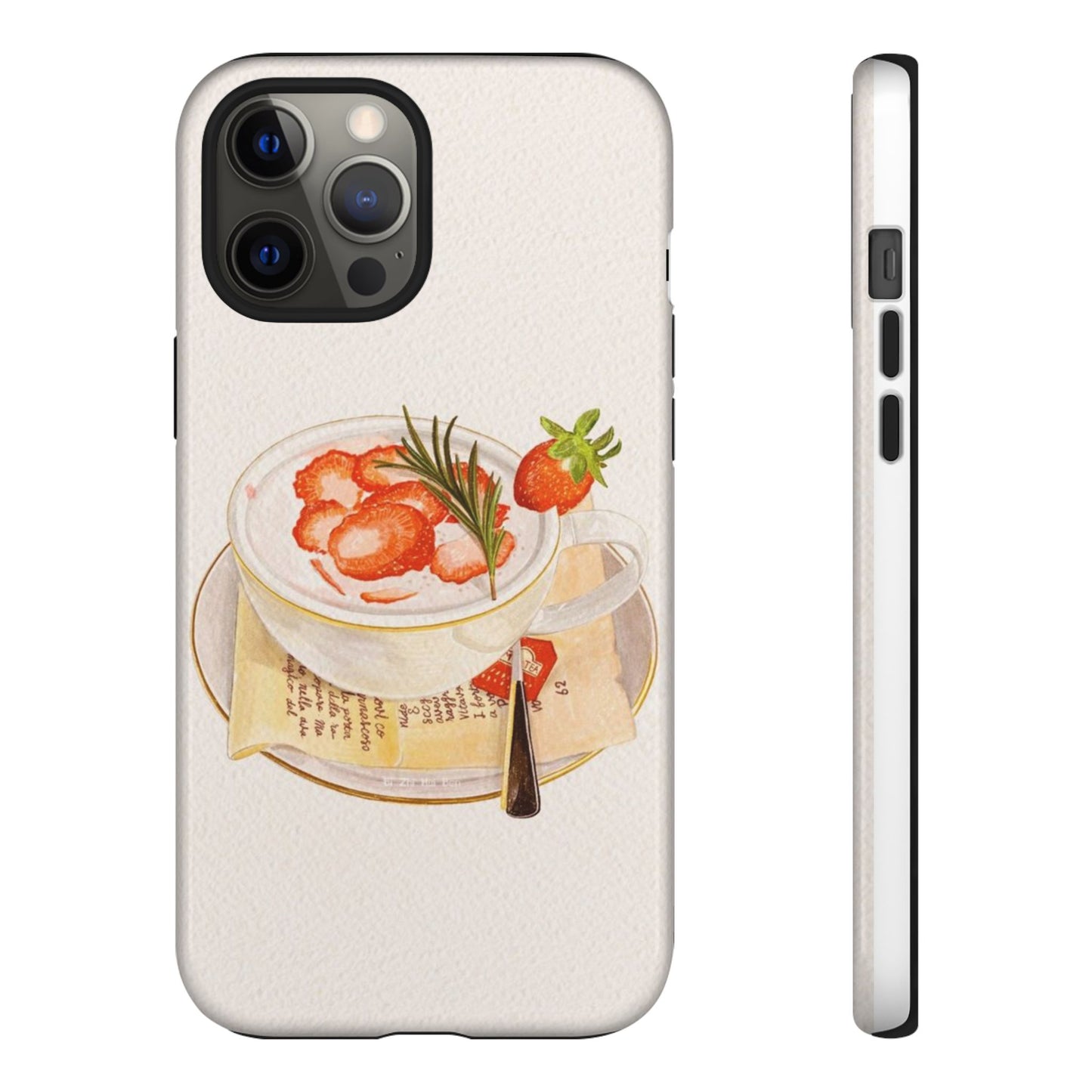 Strawberry Cream iPhone Case