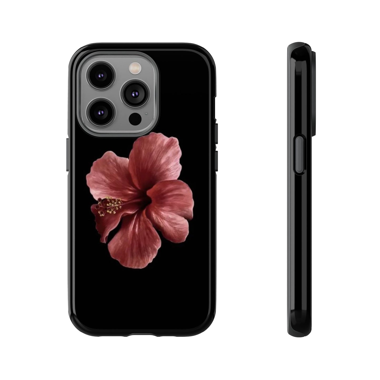 Blooming Hibiscus iPhone Case