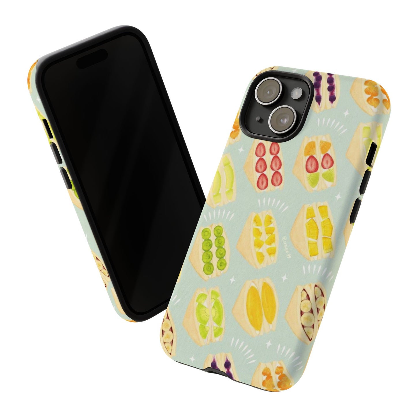 Japanese Fruit Sandwich iPhone Cases