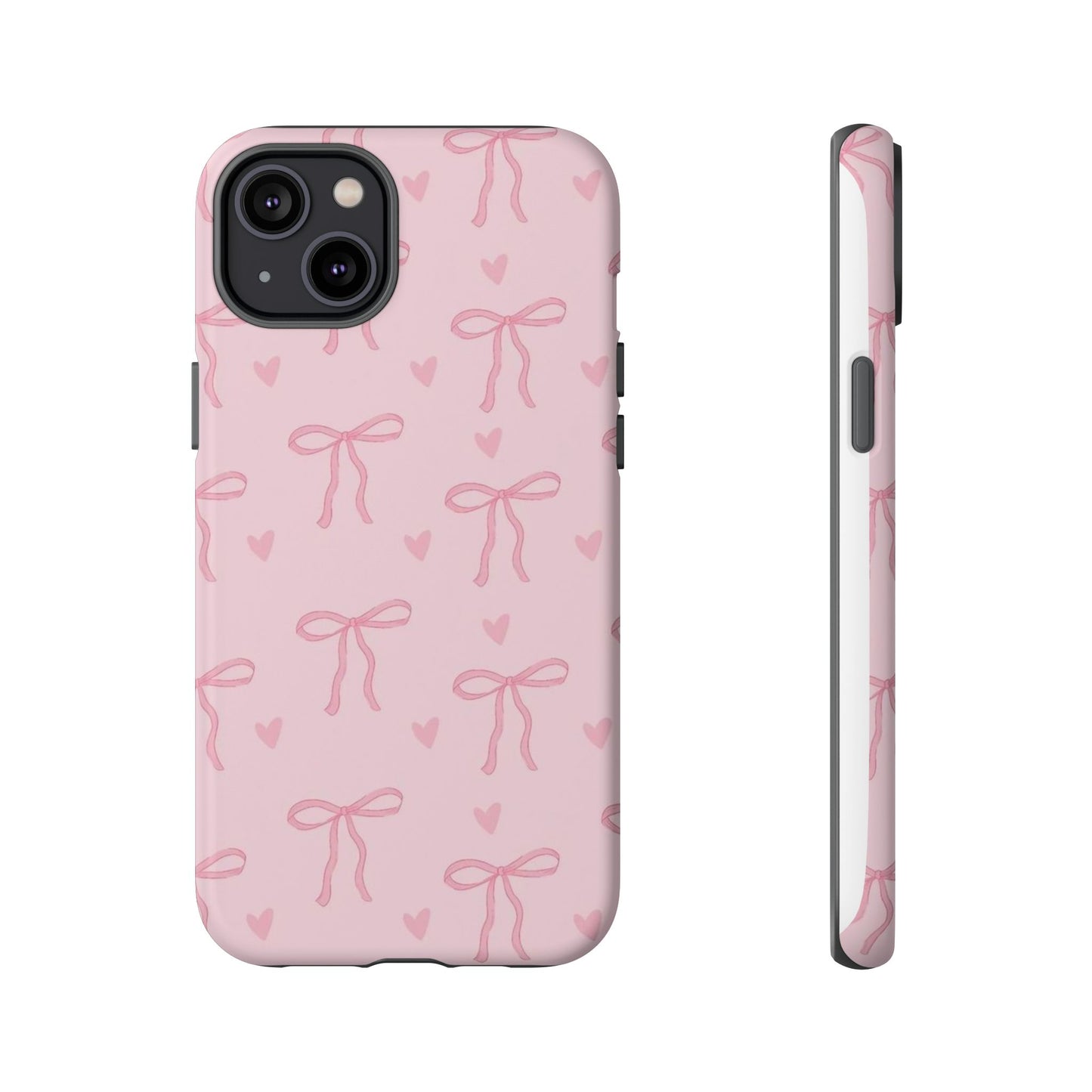 Bows and Hearts iPhone Case