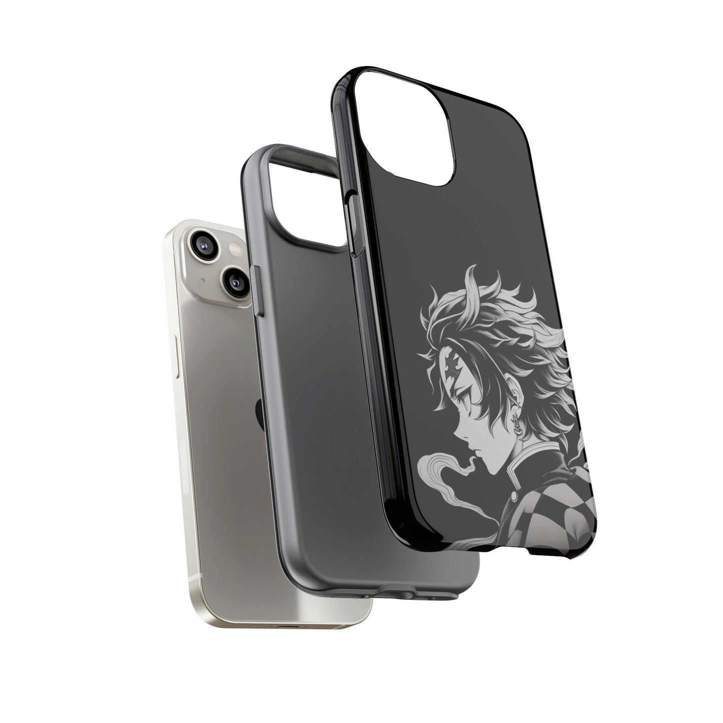 Black Kamado Tanjiro Phone Case