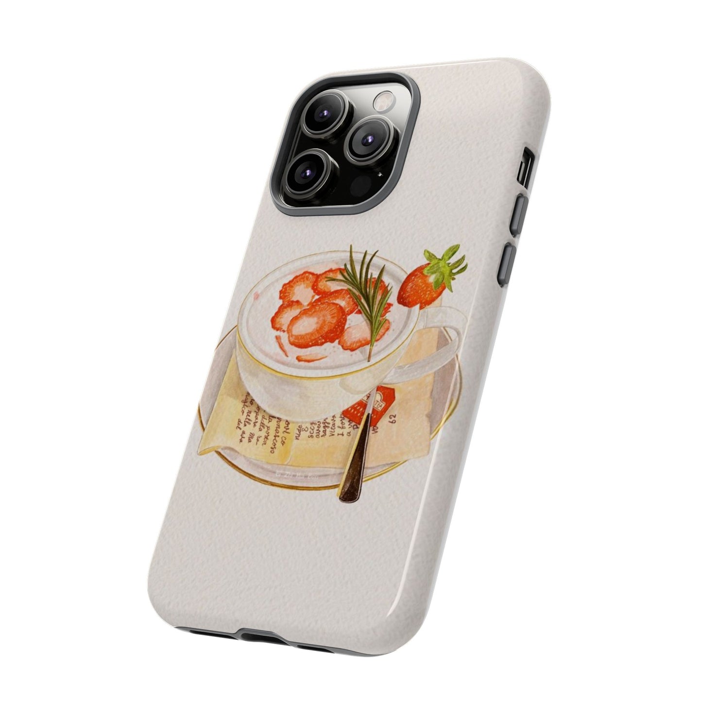 Strawberry Cream iPhone Case