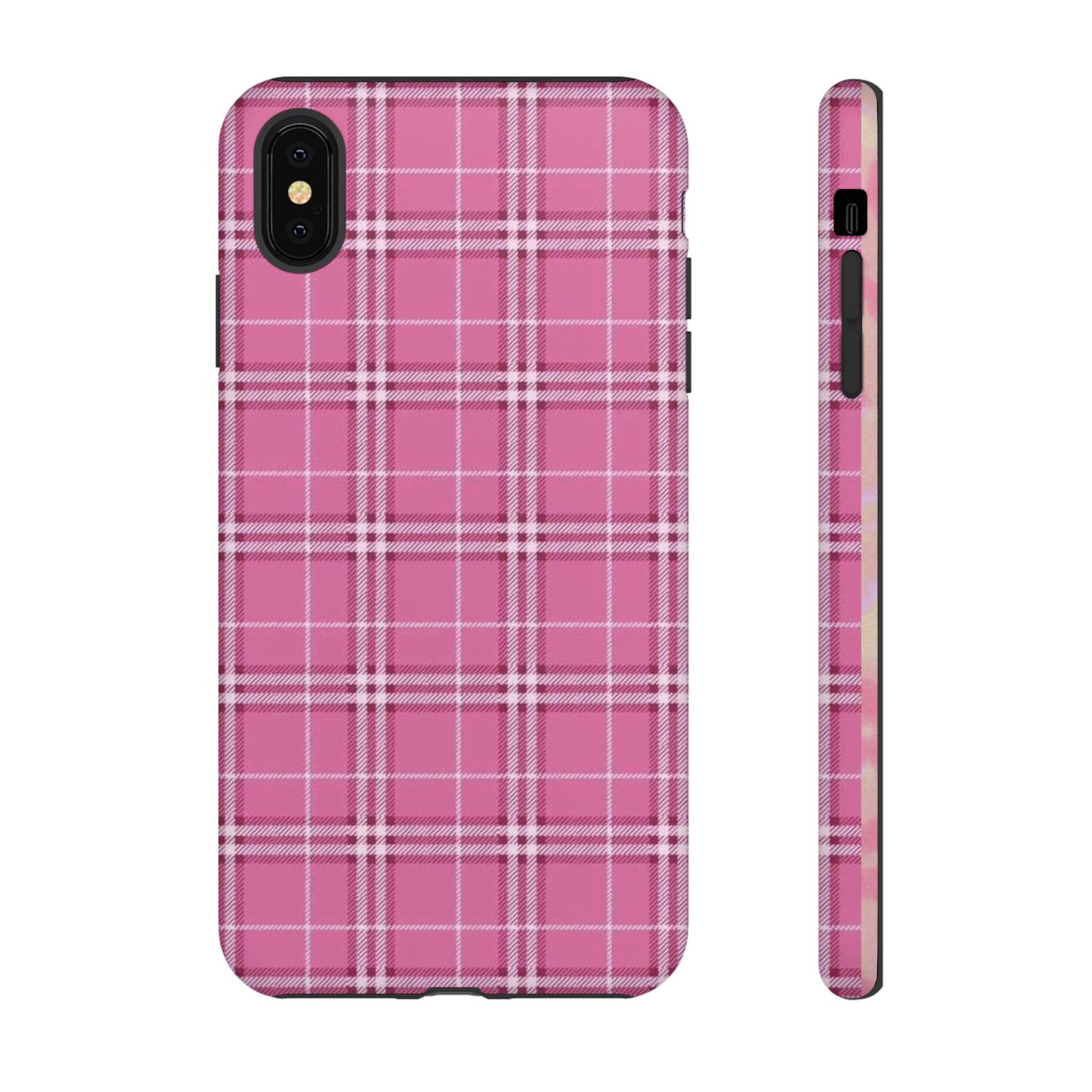 Pink Flannel iPhone Case