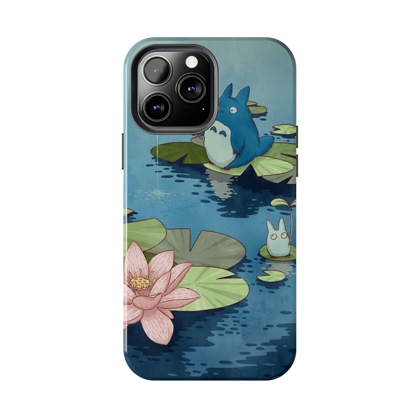 Totoro LilyPad iPhone Case