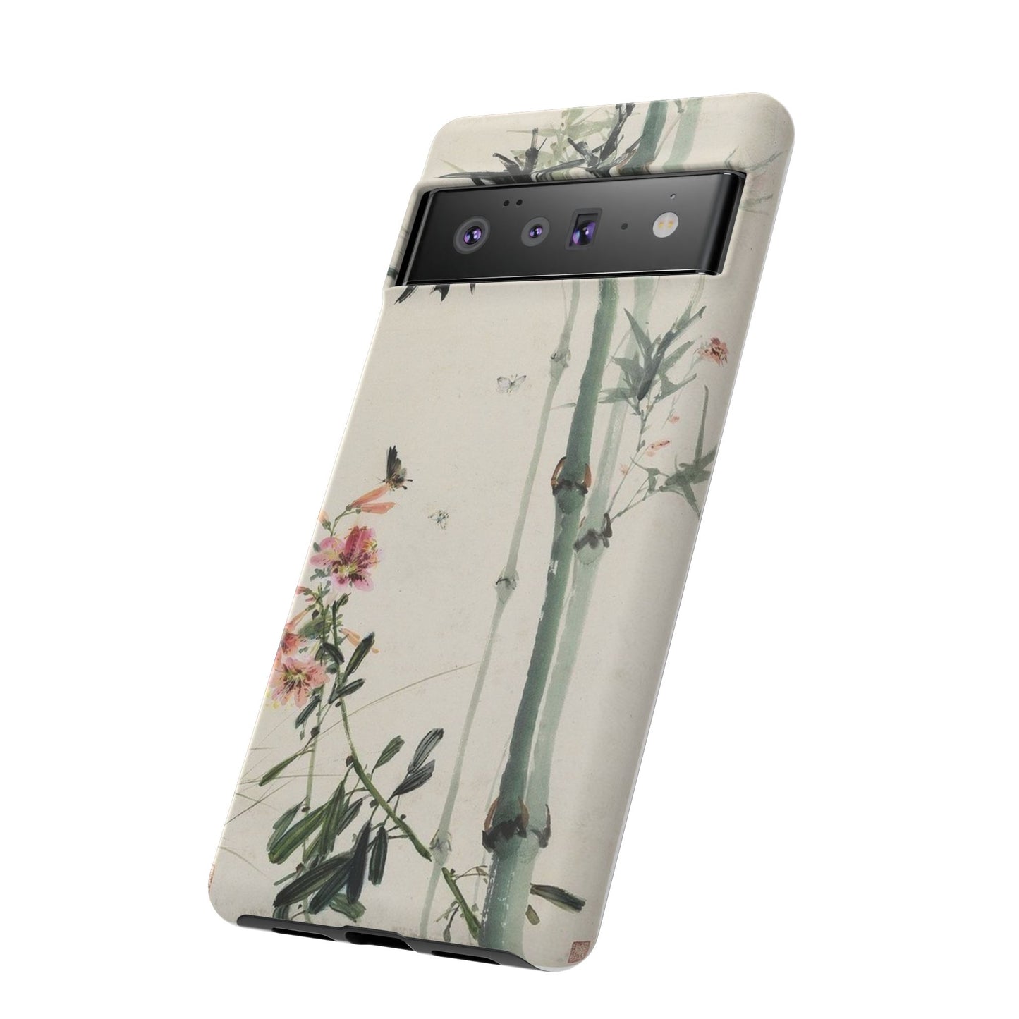 Bamboo Painting iPhone Case