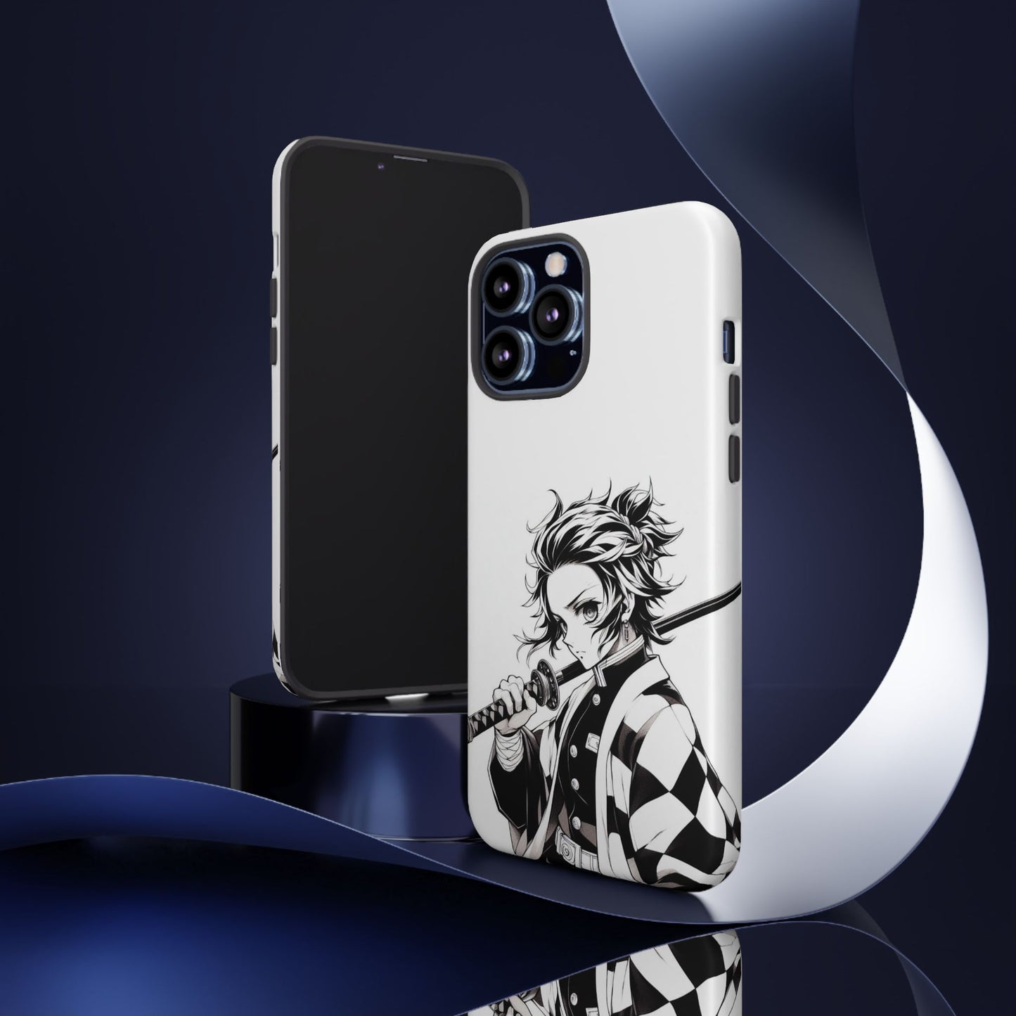 White Kamado Tanjiro Phone Case