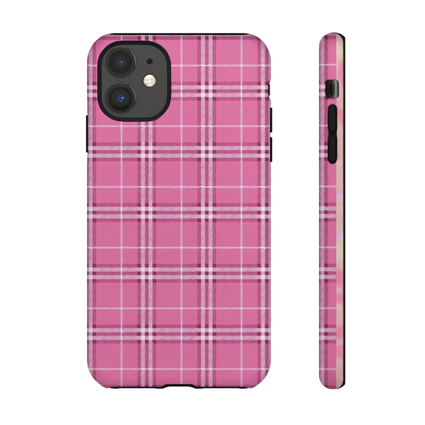 Pink Flannel iPhone Case