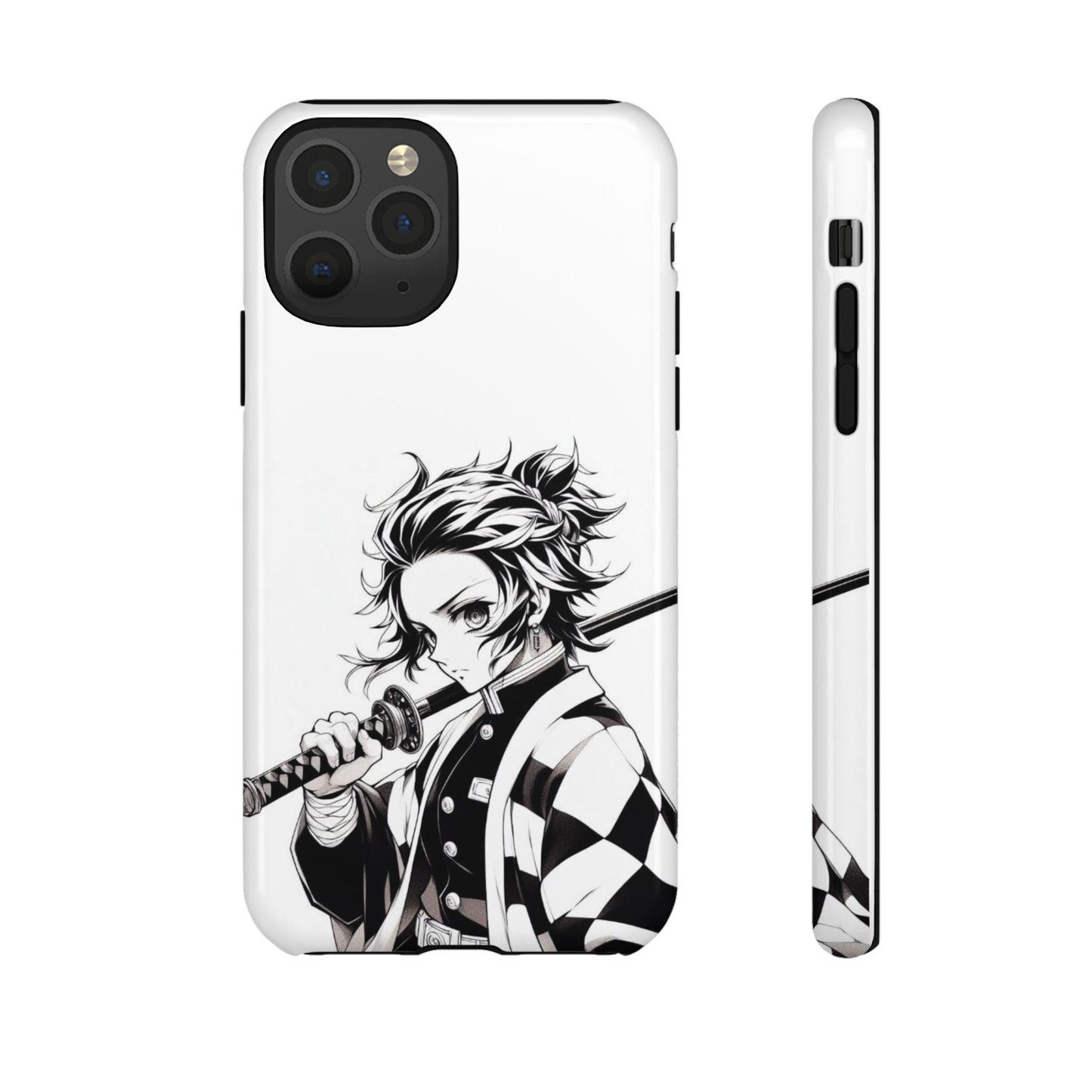 White Kamado Tanjiro Phone Case