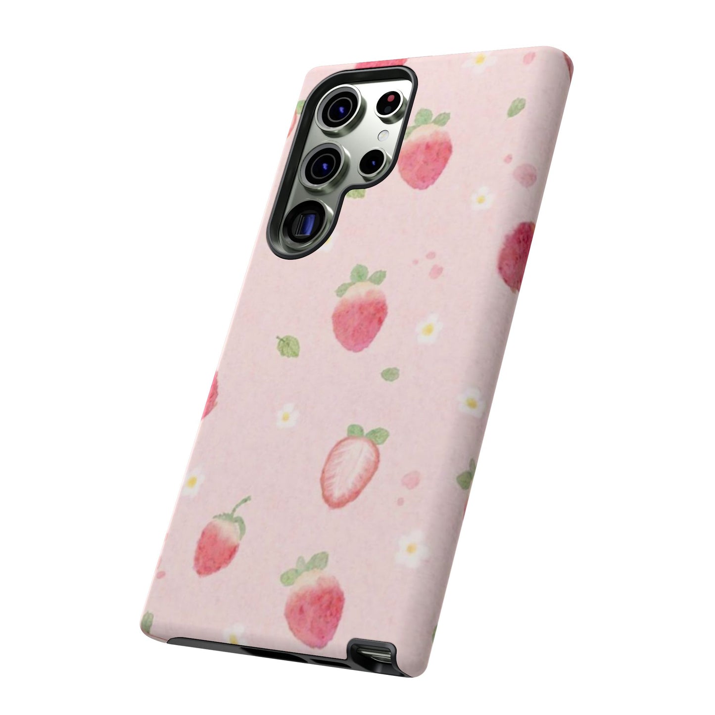 Strawberry Daisy iPhone Case