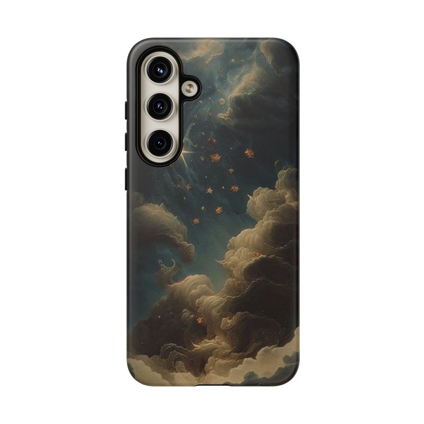 Cloudy Stars iPhone Case