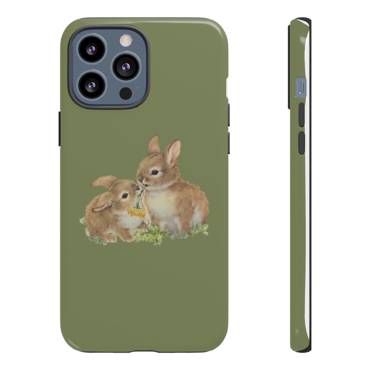 Olive Bunnies Phone Cases