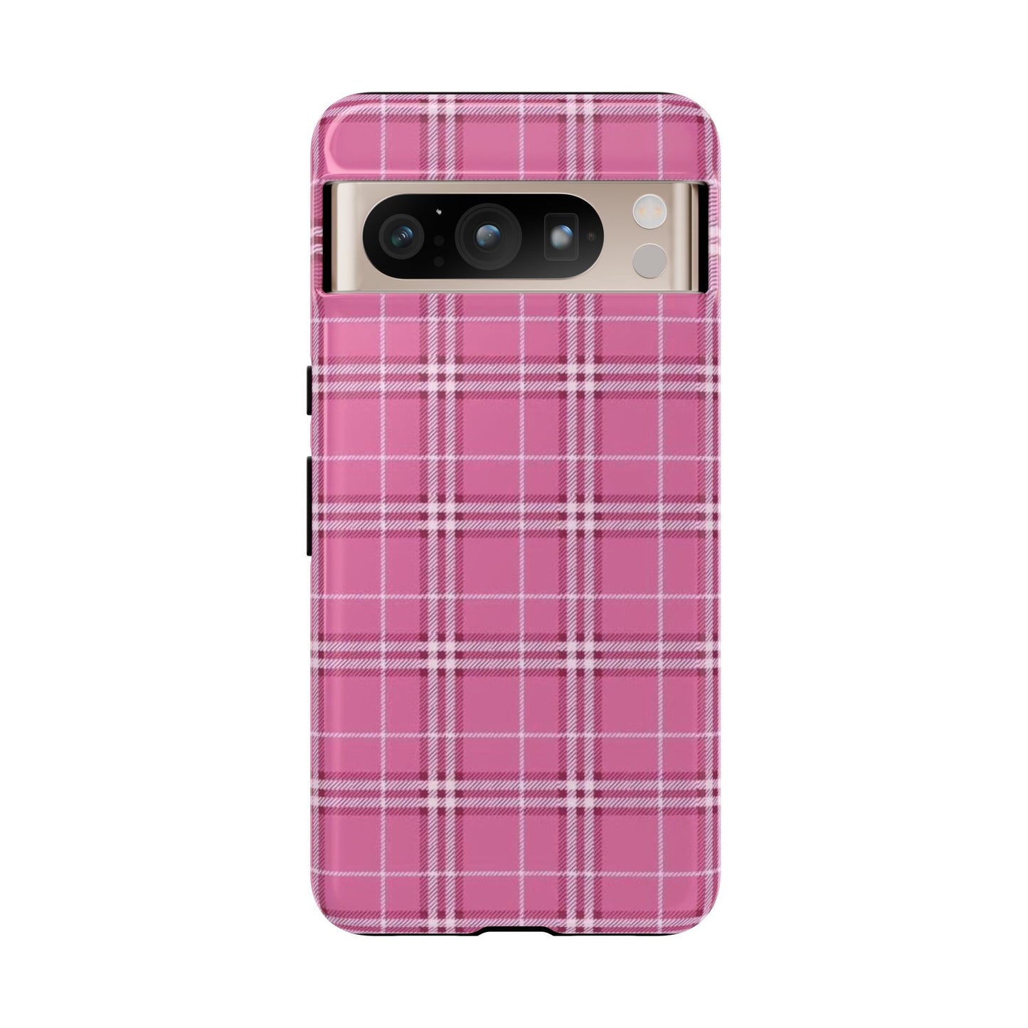 Pink Flannel iPhone Case