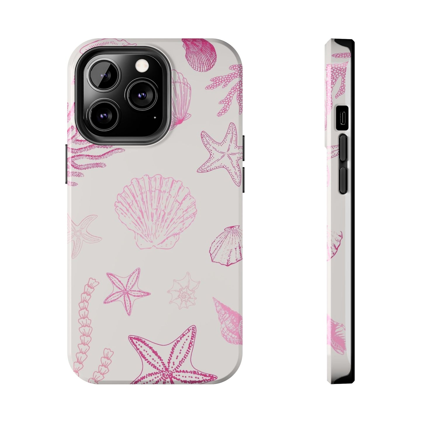 Pink Coastal Summer iPhone Case