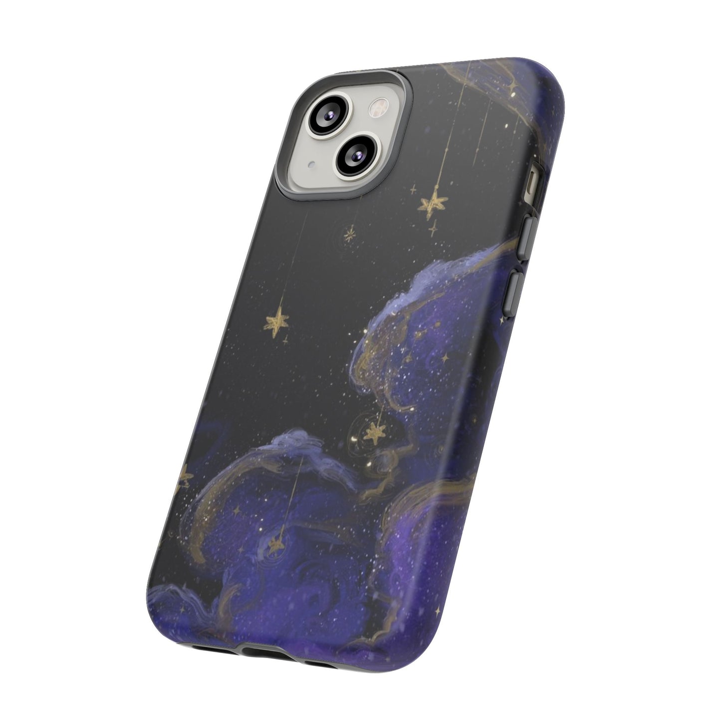 Cloudy Stars iPhone Case