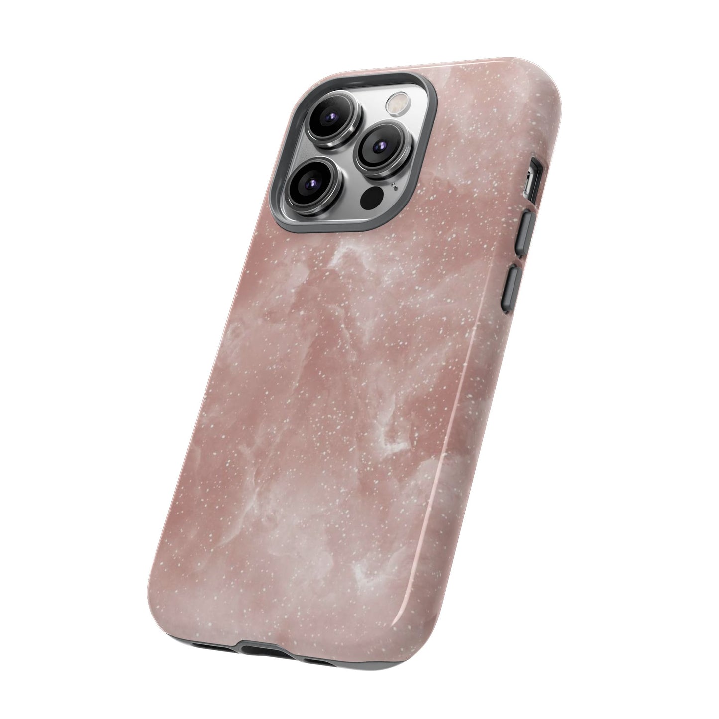 Rose Quartz Glitter iPhone Case