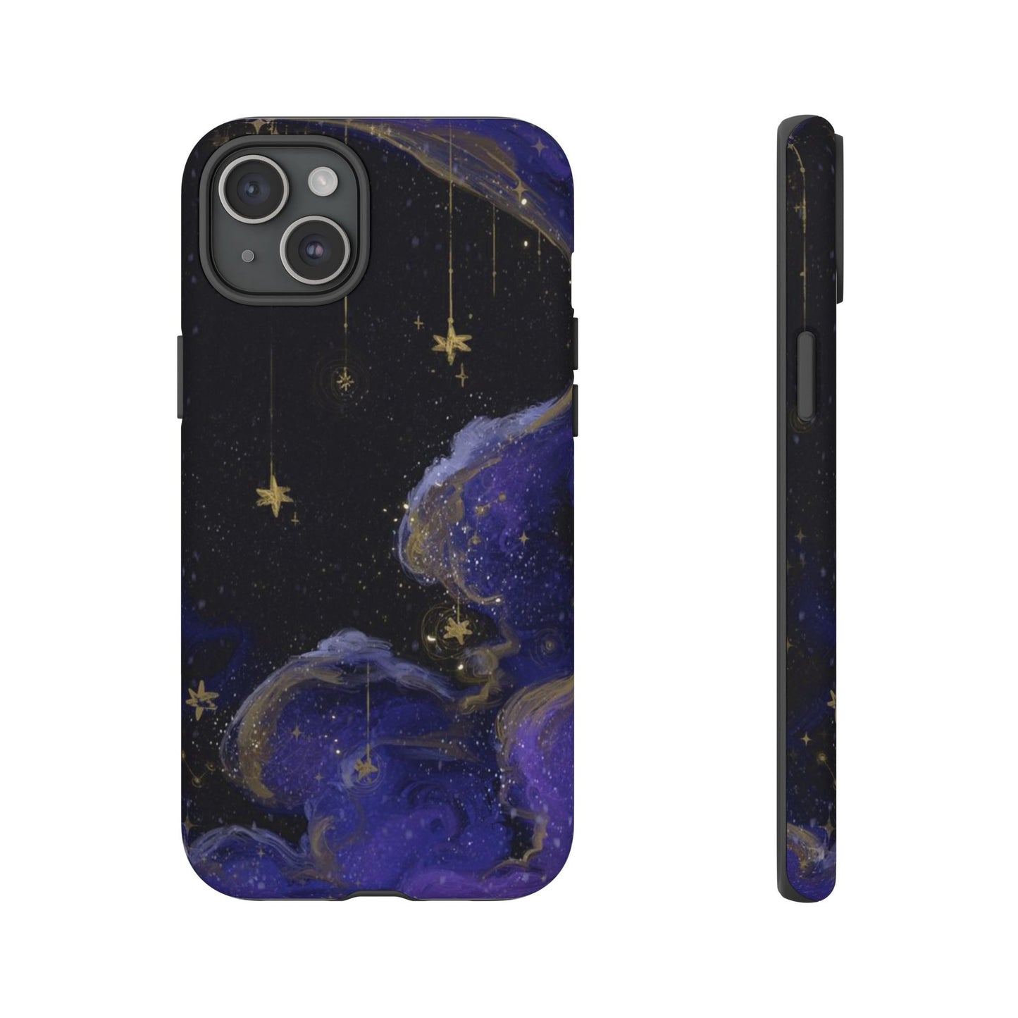 Cloudy Stars iPhone Case