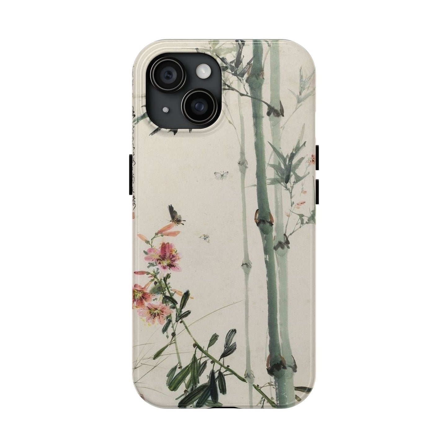 Bamboo Painting iPhone Case