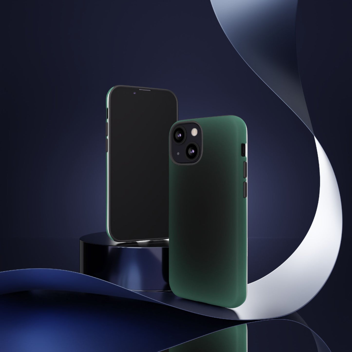 Midnight Green Aura Phone Case